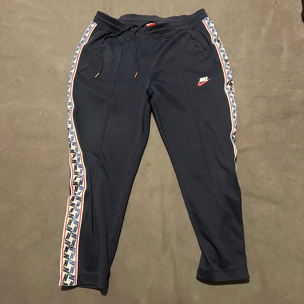 Nike Sportswear Taped Side Poly NSW Mens Jogger‎ Track Pants Size Large
